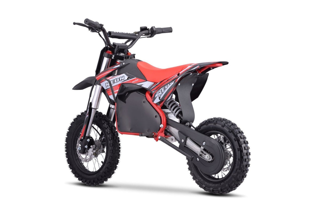 Neon SparkZ: Kids Neon 48v 1200w Electric Dirt Bike - Quad Warehouse