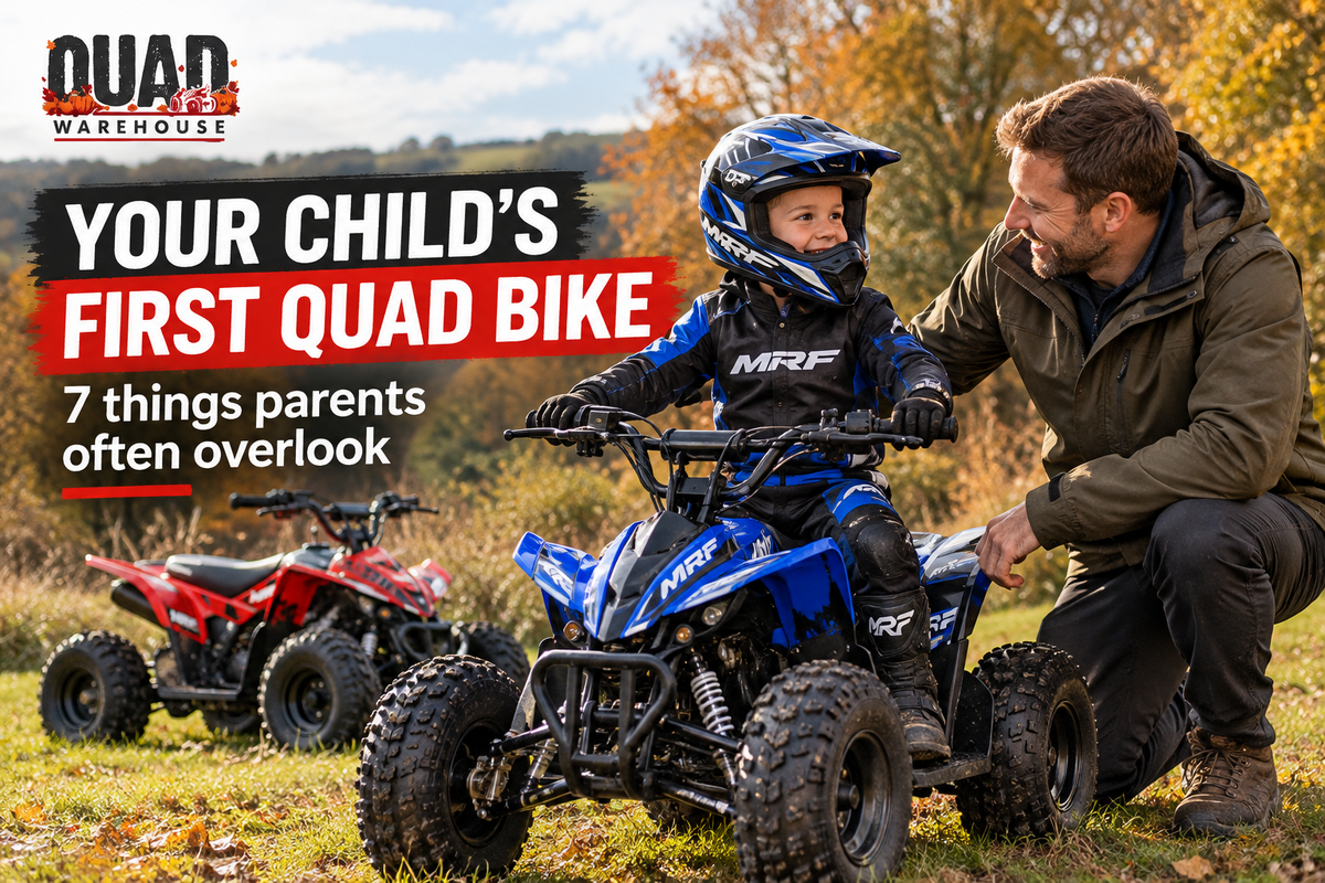 Buying Your Child's First Quad Bike? 7 Things Parents Often Overlook - Quad Warehouse