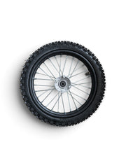 Neon Titan X: 60V 2000W Electric Dirt Bike 14" complete front wheel