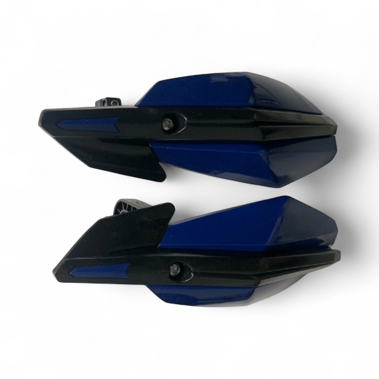 Blue Reinforced Handguards For Quad Bike, Dirt Bike Or Pit Bike - Quad Warehouse