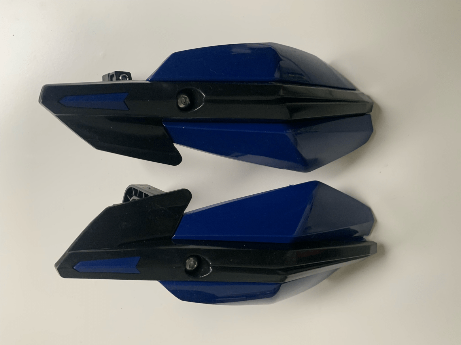 Blue Reinforced Handguards For Quad Bike, Dirt Bike Or Pit Bike - Quad Warehouse