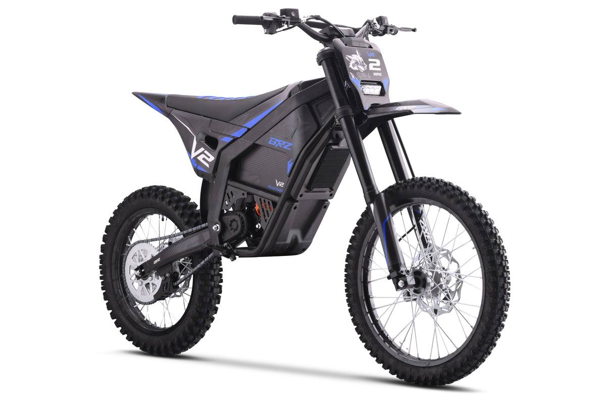 BRZ V2 Pro 72V 10kW 40Ah Off-Road Electric Dirt Bike – 19/16"