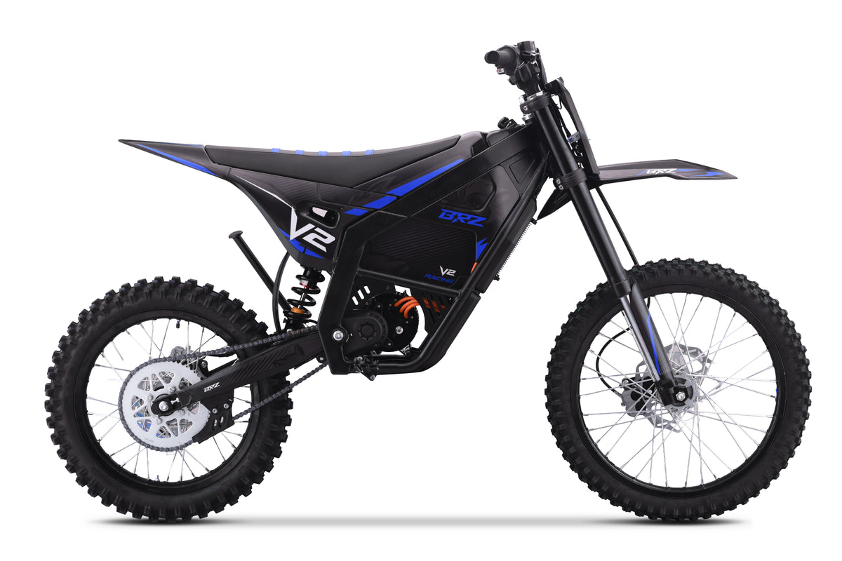 BRZ V2 Pro 72V 10kW 40Ah Off-Road Electric Dirt Bike – 19/16"