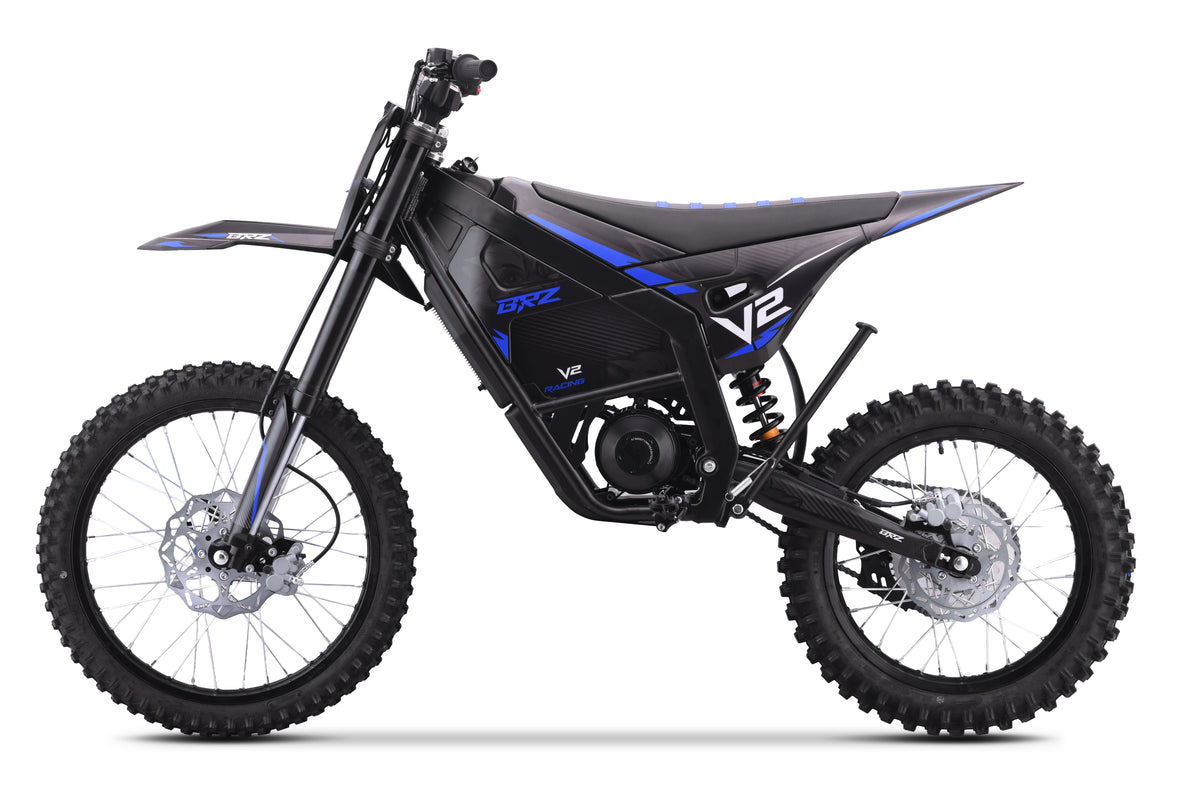 BRZ V2 Pro 72V 10kW 40Ah Off-Road Electric Dirt Bike – 19/16"