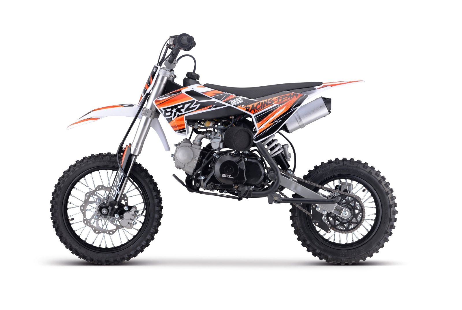 BRZ 110cc Racing Team Pro Semi Auto Pit Bike 14/12" - Quad Warehouse
