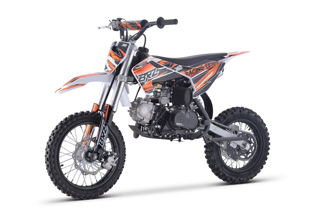 BRZ 110cc Racing Team Pro Semi Auto Pit Bike 14/12" - Quad Warehouse