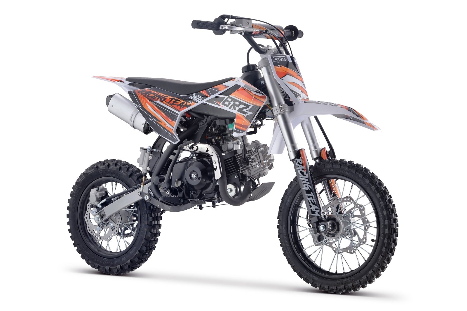 BRZ 110cc Racing Team Pro Semi Auto Pit Bike 14/12" - Quad Warehouse