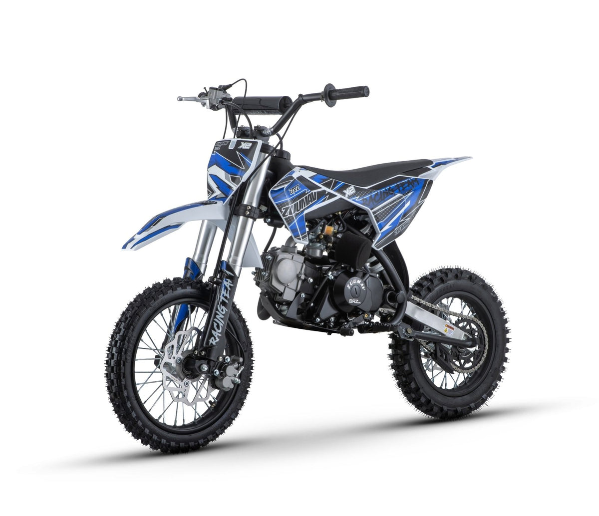BRZ 110cc Racing Team Pro Semi Auto Pit Bike 14/12" - Quad Warehouse