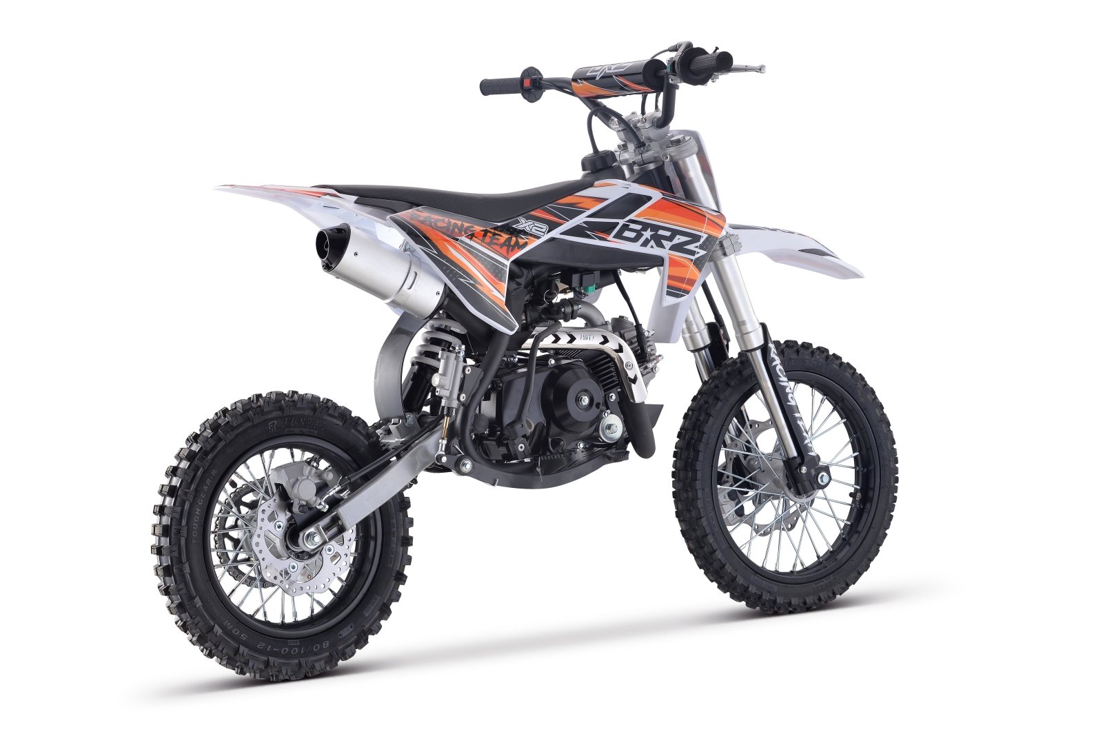 BRZ 110cc Racing Team Pro Semi Auto Pit Bike 14/12" - Quad Warehouse