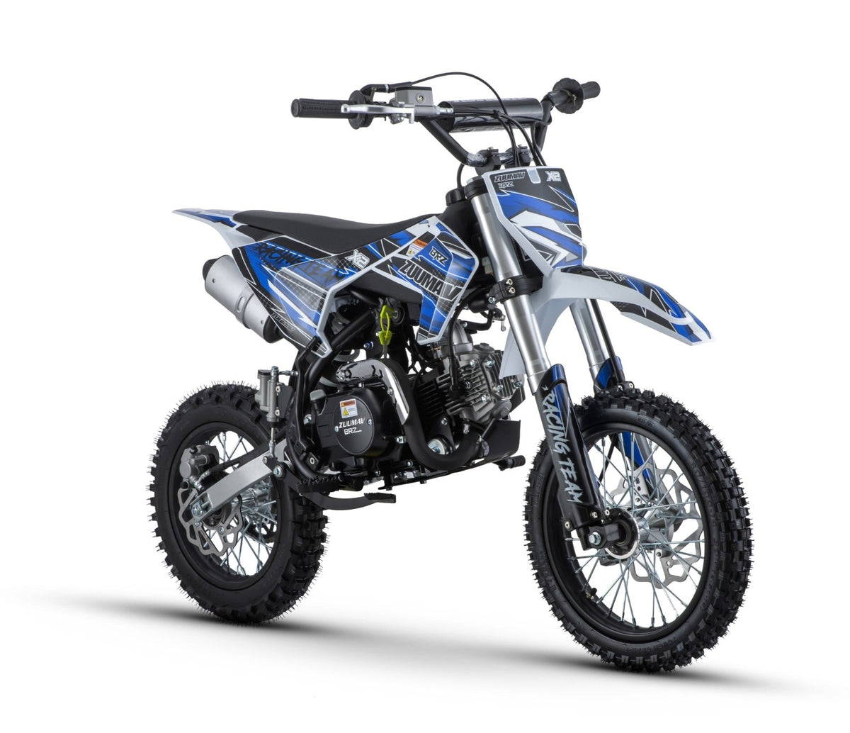 BRZ 110cc Racing Team Pro Semi Auto Pit Bike 14/12" - Quad Warehouse