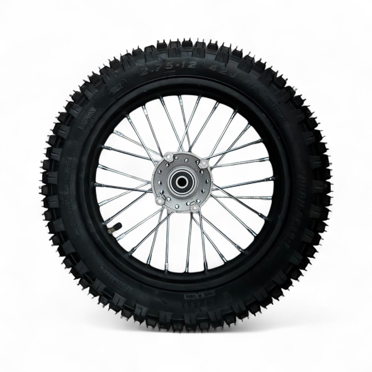 BRZ 12" Petrol Front Dirt Bike Wheel - Quad Warehouse