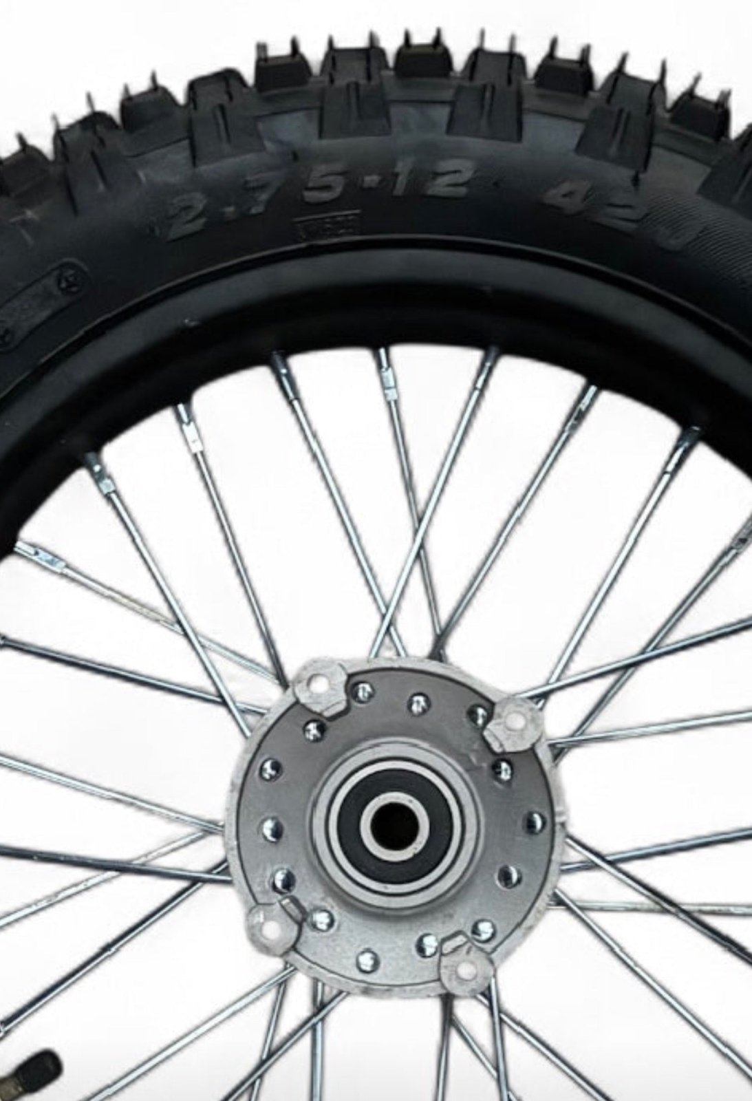 BRZ 12" Petrol Front Dirt Bike Wheel - Quad Warehouse