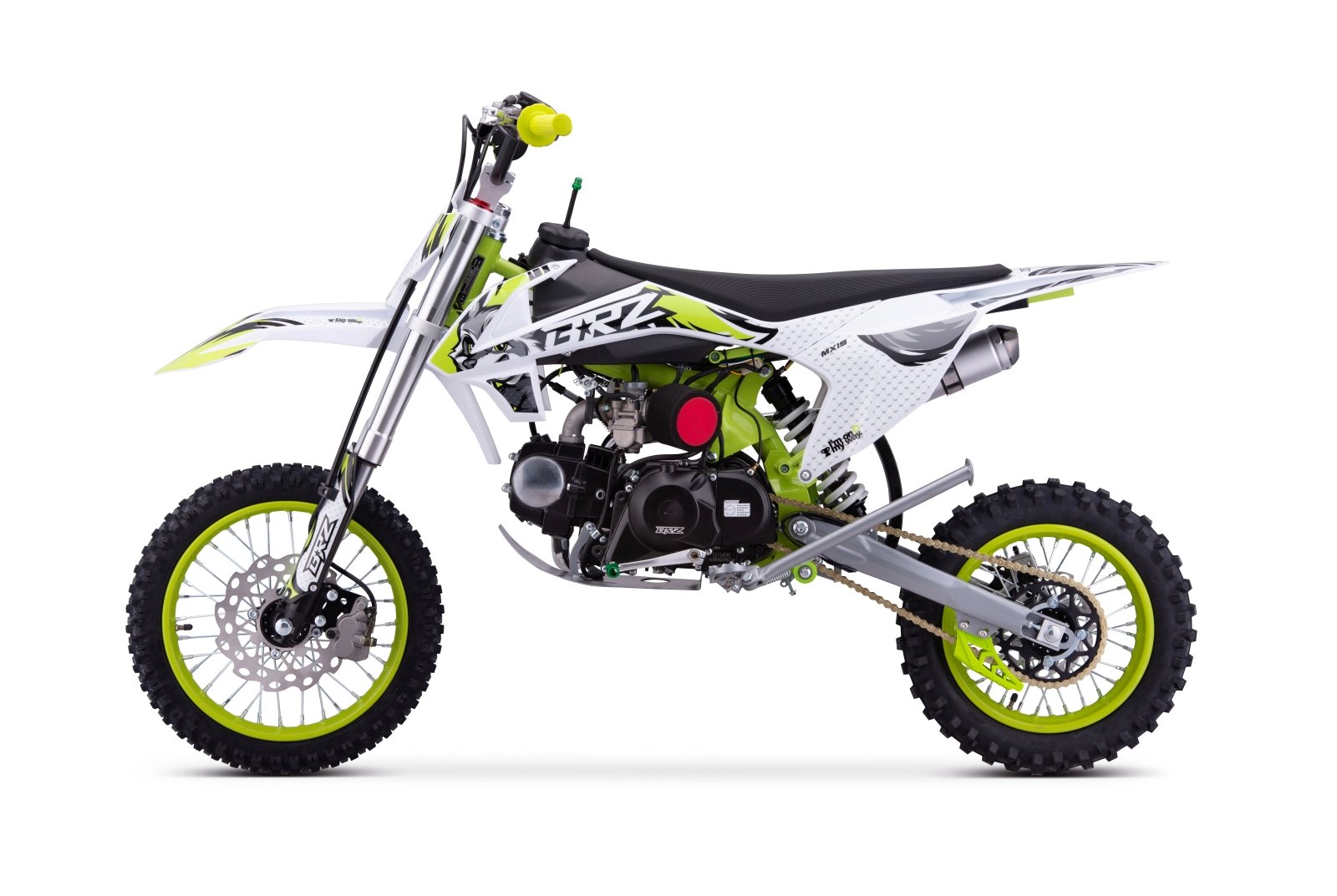 BRZ 125cc Racing Team Manual Pit Bike 14/12" - Quad Warehouse