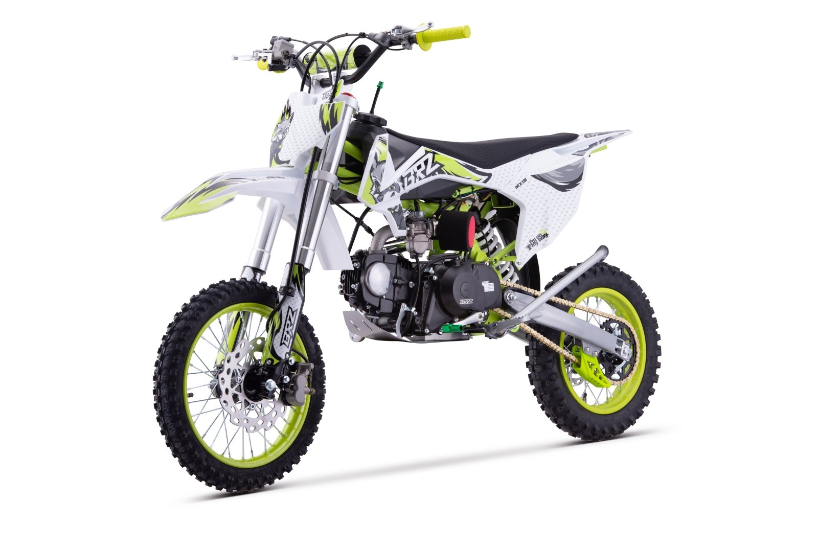 BRZ 125cc Racing Team Manual Pit Bike 14/12" - Quad Warehouse