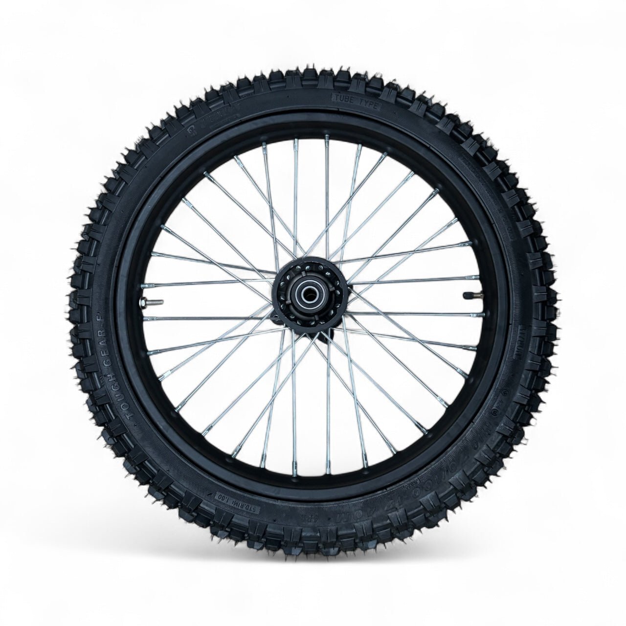 BRZ 17” Neon Thunder Pro 72v 5000w Electric Dirt Bike 17/14" Front Wheel - Quad Warehouse