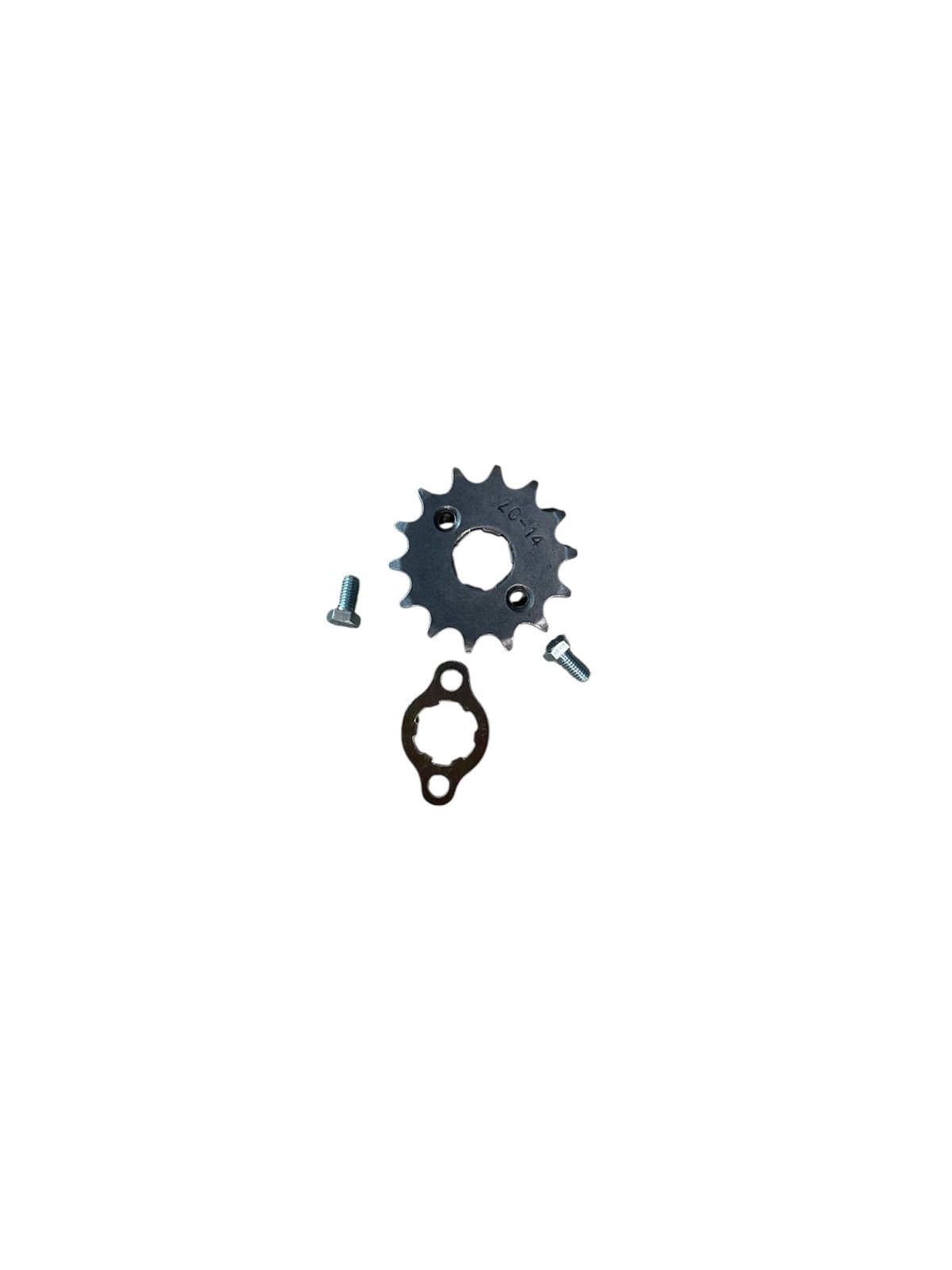 BRZ 72v Neon Thunder Pro Front Motor Sprocket with screws - Quad Warehouse