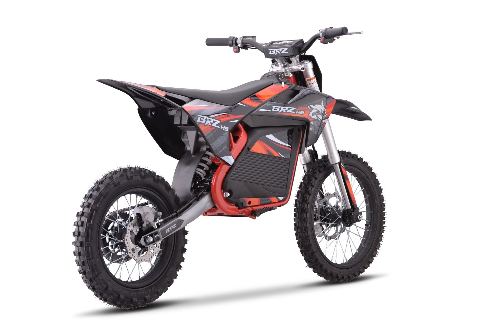 BRZ Neon Thunder Pro 72v 5000w Electric Dirt Bike 17/14