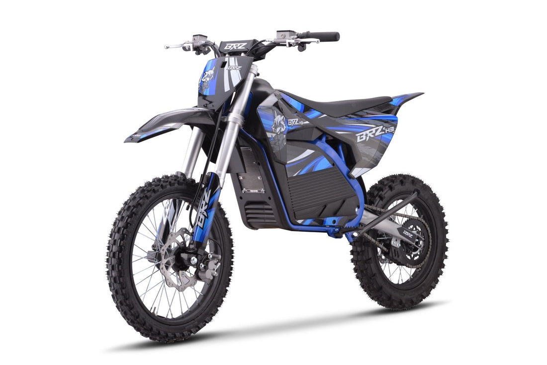 BRZ Neon Thunder Pro 72v 5000w Electric Dirt Bike 17/14" - Quad Warehouse