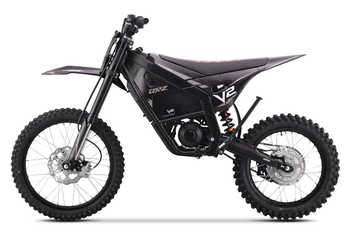 BRZ V2 Pro 72V 12kW 50Ah Off-Road Electric Dirt Bike – 21/18" - Quad Warehouse