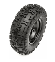 Complete 13” Rear Wheel And Tyre - 13x5.00 - 6 For Quad Bike - Quad Warehouse