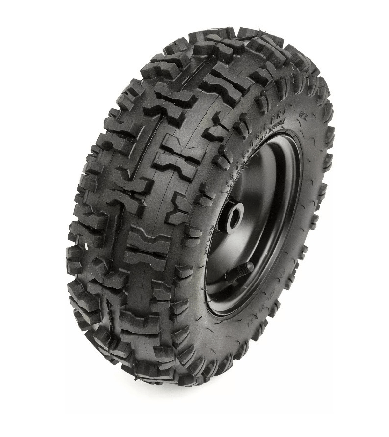 Complete 13” Rear Wheel And Tyre - 13x5.00 - 6 For Quad Bike - Quad Warehouse