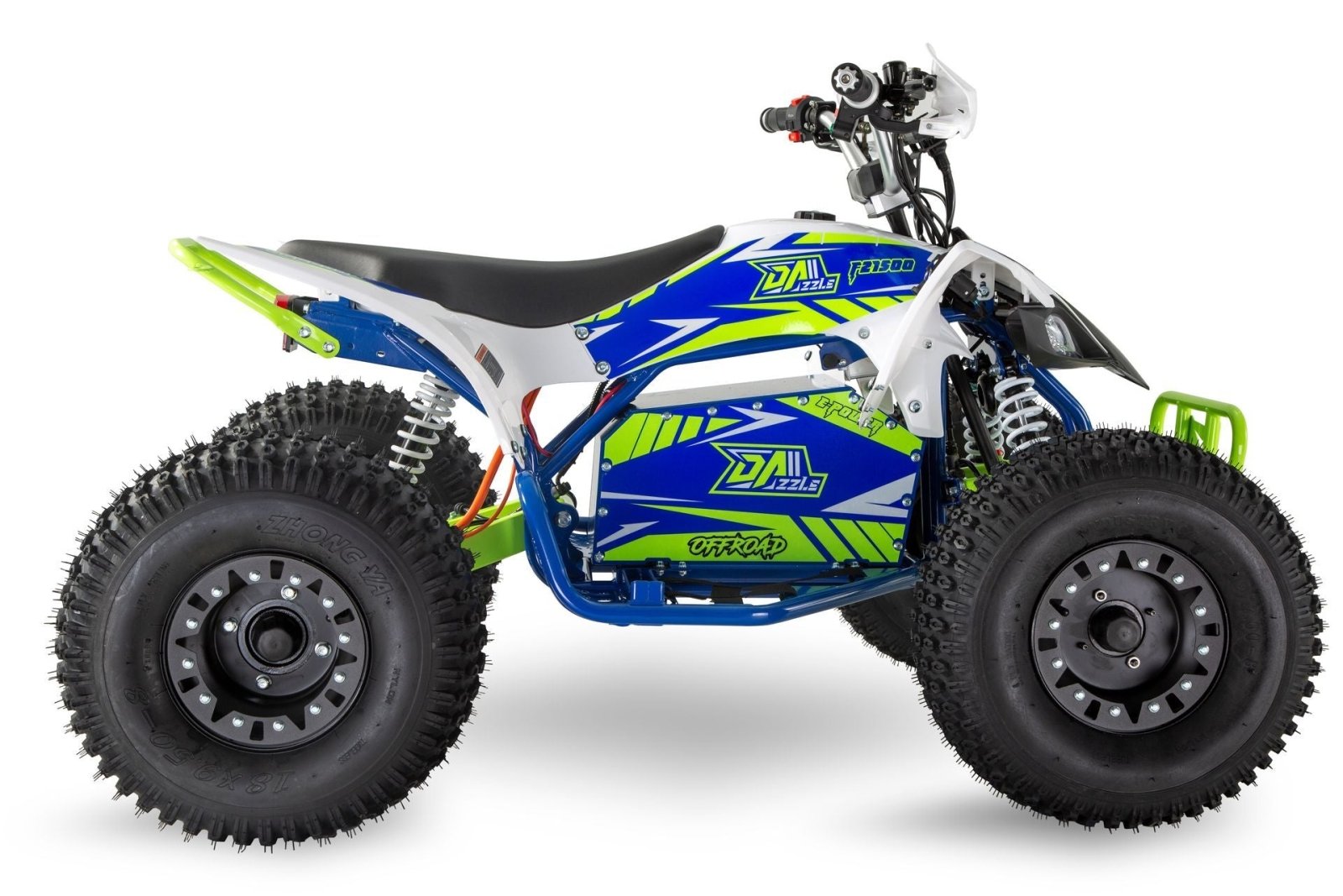 Dazzle Off - Road Pro 60v 1500w Junior/Adult Electric Quad Bike - Quad Warehouse