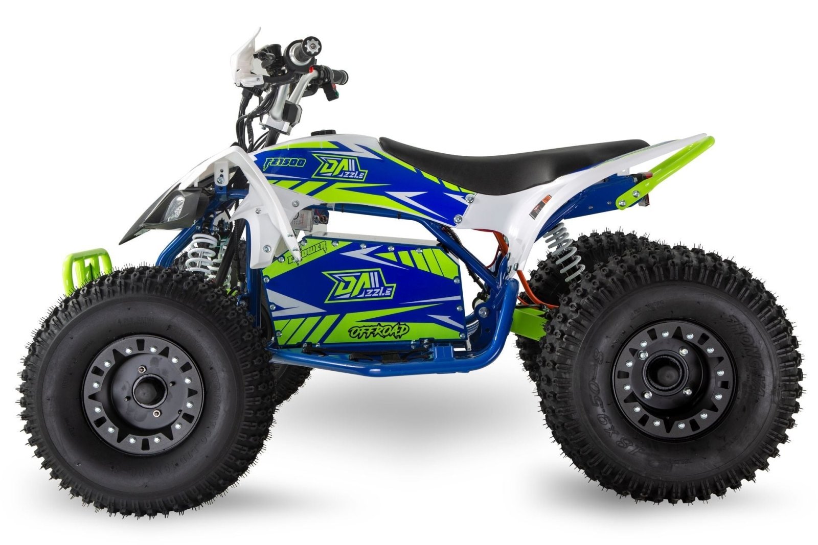 Dazzle Off - Road Pro 60v 1500w Junior/Adult Electric Quad Bike - Quad Warehouse