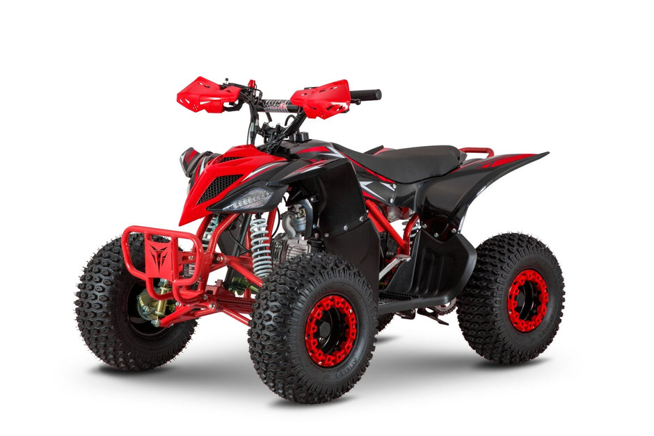 ELITE 2026 Exhilarator-Pro 110cc Petrol Quad Bike Bundle : Youth Adven ...