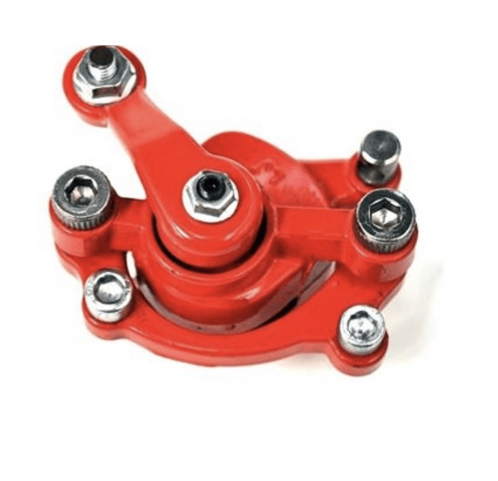 Front Right Break Caliper Red For Mini Quad Or Bike - Quad Warehouse