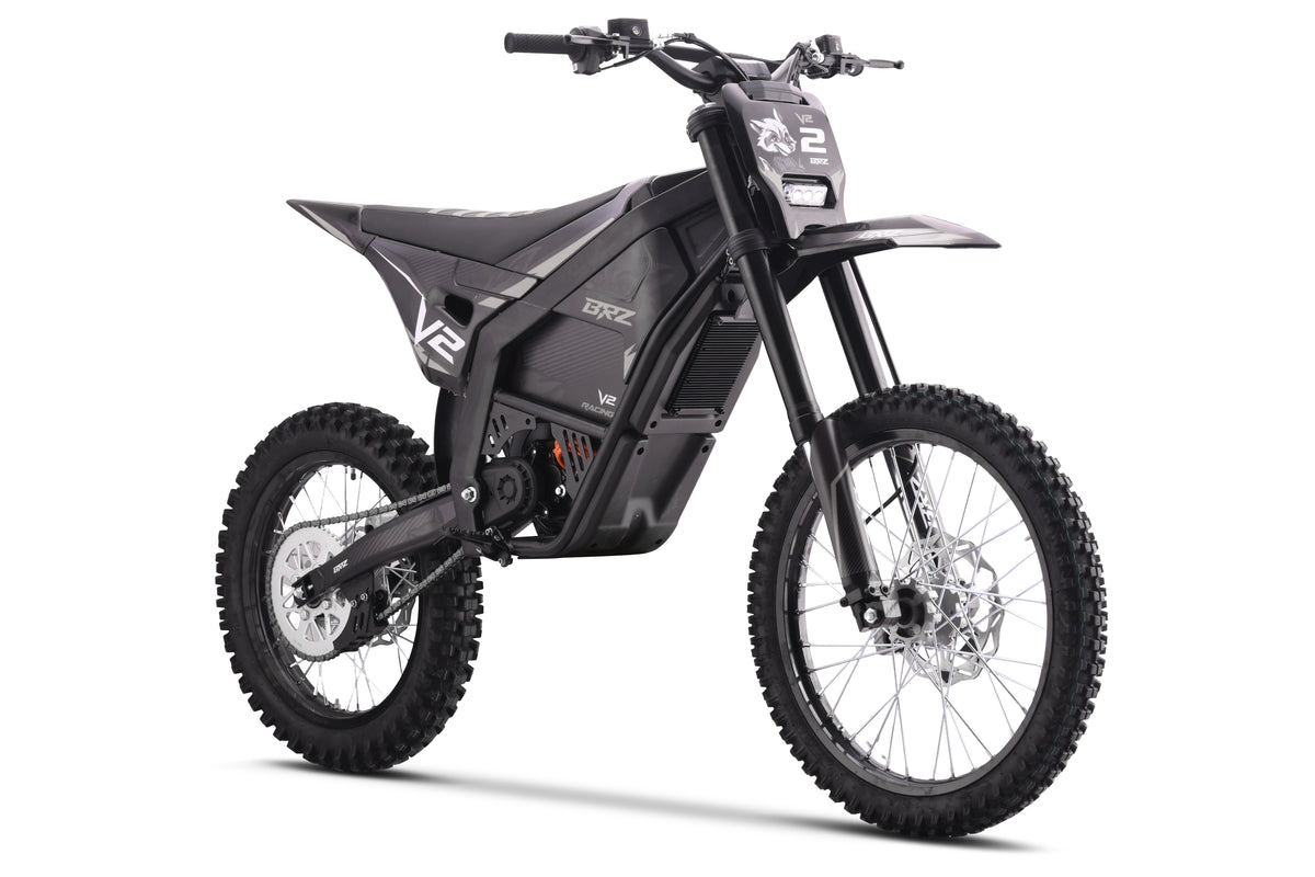 BRZ V2 Pro 72V 10kW 40Ah Off-Road Electric Dirt Bike – 19/16"
