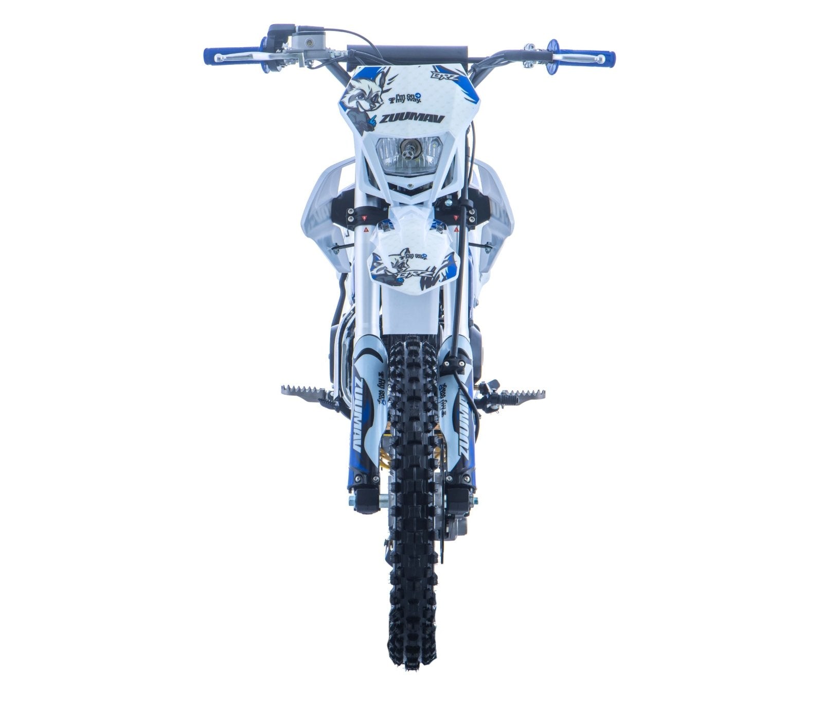 Junior/Adult BRZ Racing Pro 125cc Manual Dirt Bike 17/14” Big Wheel - Quad Warehouse