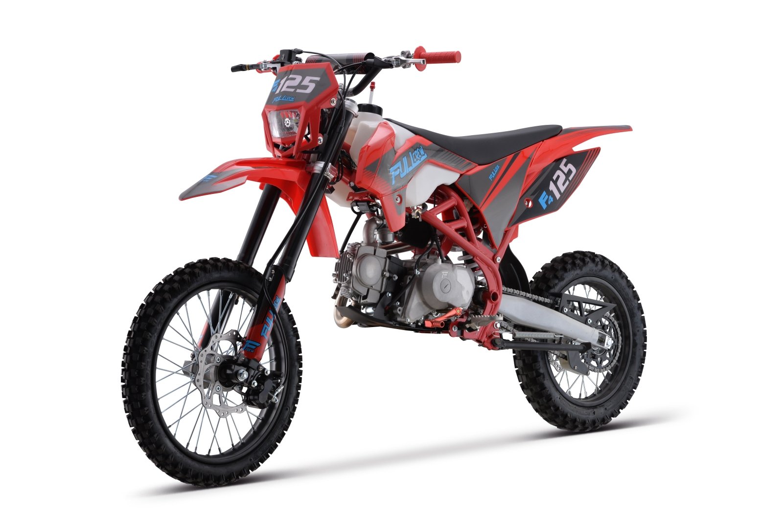 Junior/Adult BRZ Racing Pro 125cc Manual Dirt Bike 17/14” Big Wheel - Quad Warehouse