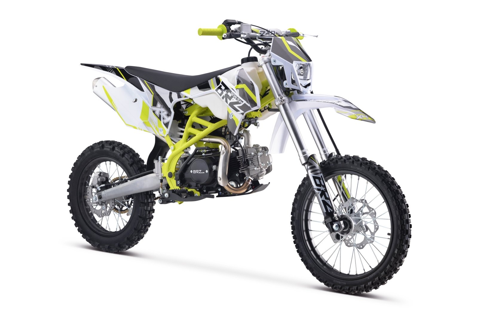 Junior/Adult BRZ Racing Pro 125cc Manual Dirt Bike 17/14” Big Wheel - Quad Warehouse