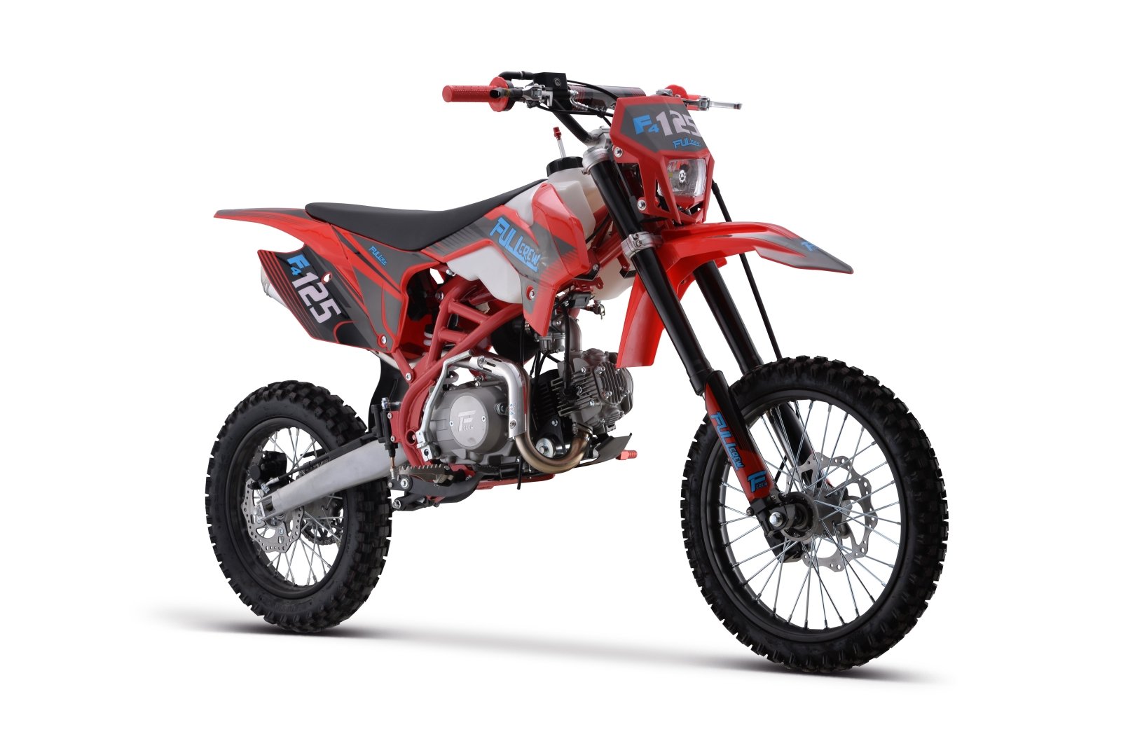 Junior/Adult BRZ Racing Pro 125cc Manual Dirt Bike 17/14” Big Wheel - Quad Warehouse