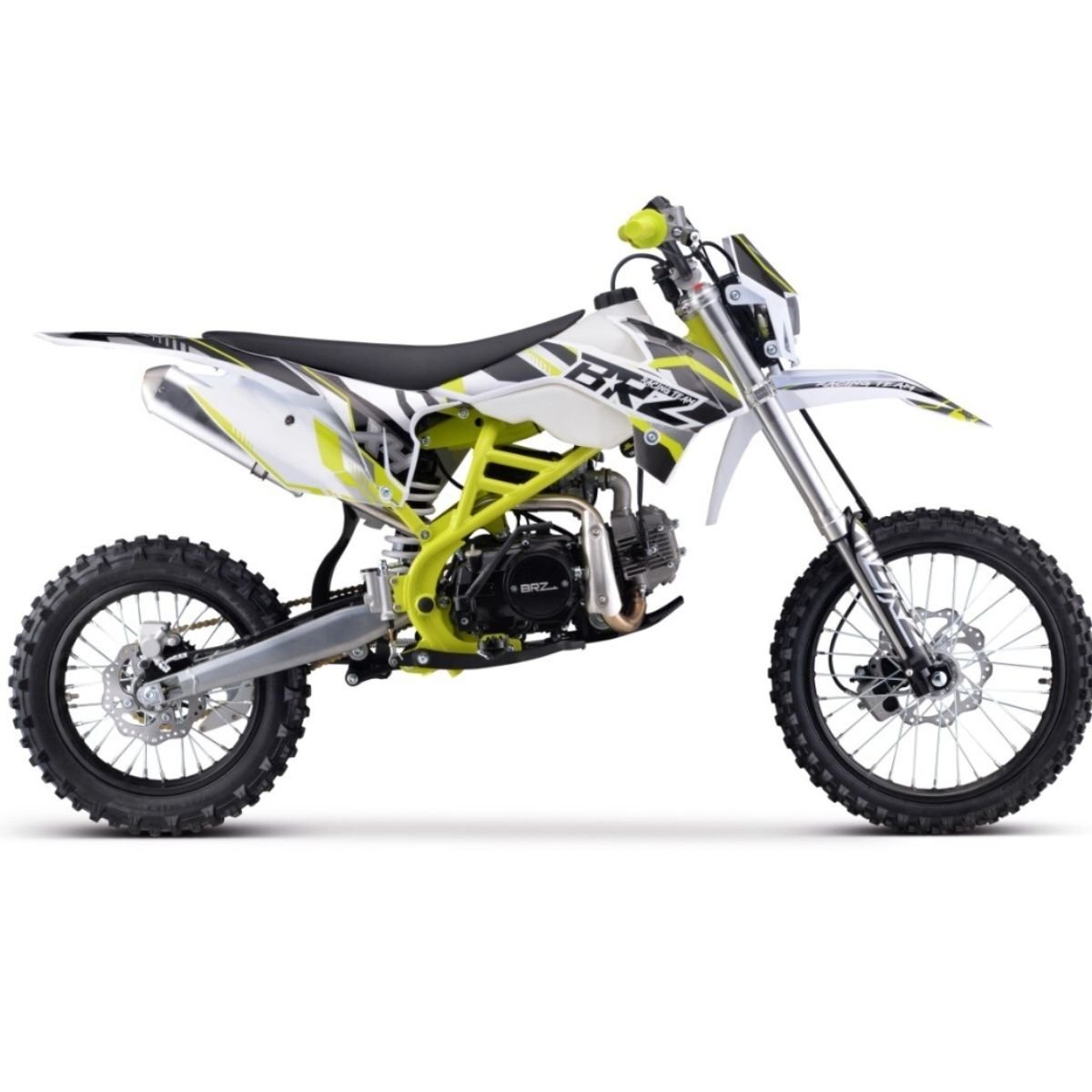 Junior/Adult BRZ Racing Pro 140cc Manual Dirt Bike 17/14" Big Wheel - Quad Warehouse