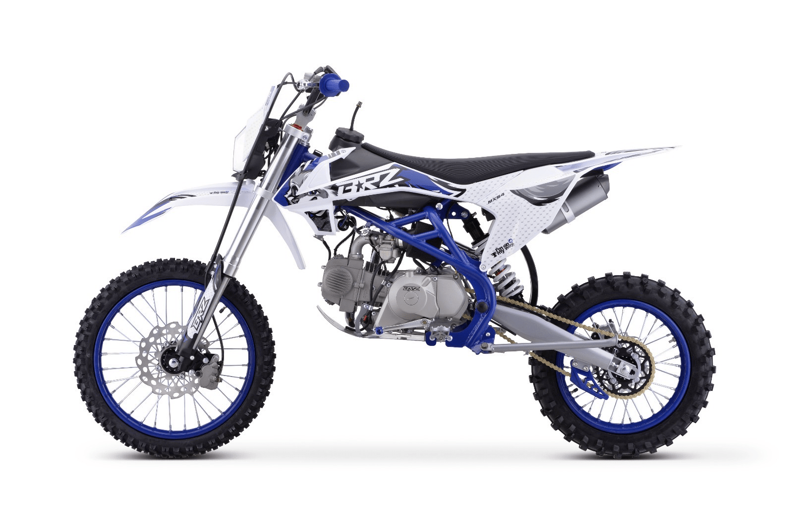 Junior/Adult BRZ Racing Pro 140cc Manual Dirt Bike 17/14" Big Wheel - Quad Warehouse