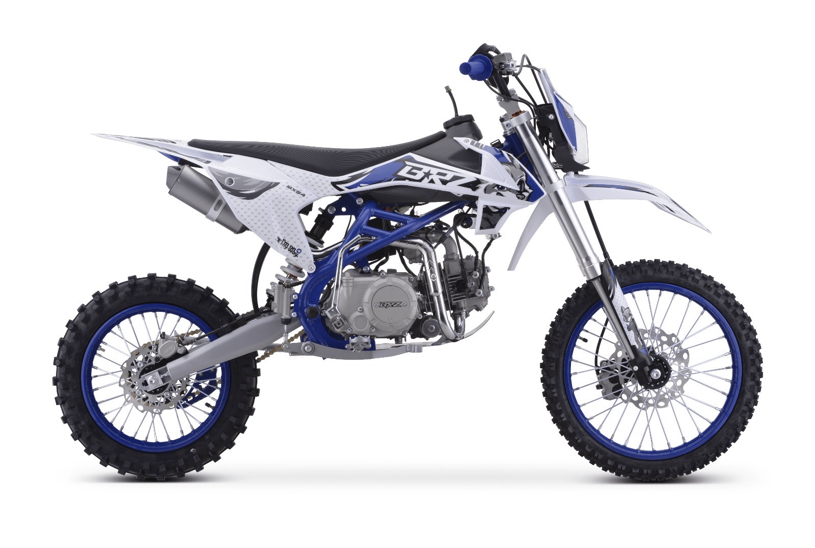 Junior/Adult BRZ Racing Pro 140cc Manual Dirt Bike 17/14" Big Wheel - Quad Warehouse