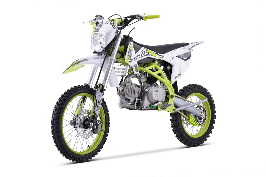 Junior/Adult BRZ Racing Pro 160cc Manual Dirt Bike 17/14" Big Wheel - Quad Warehouse