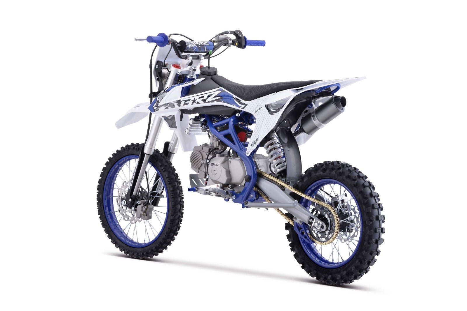 Junior/Adult BRZ Racing Pro 160cc Manual Dirt Bike 17/14" Big Wheel - Quad Warehouse