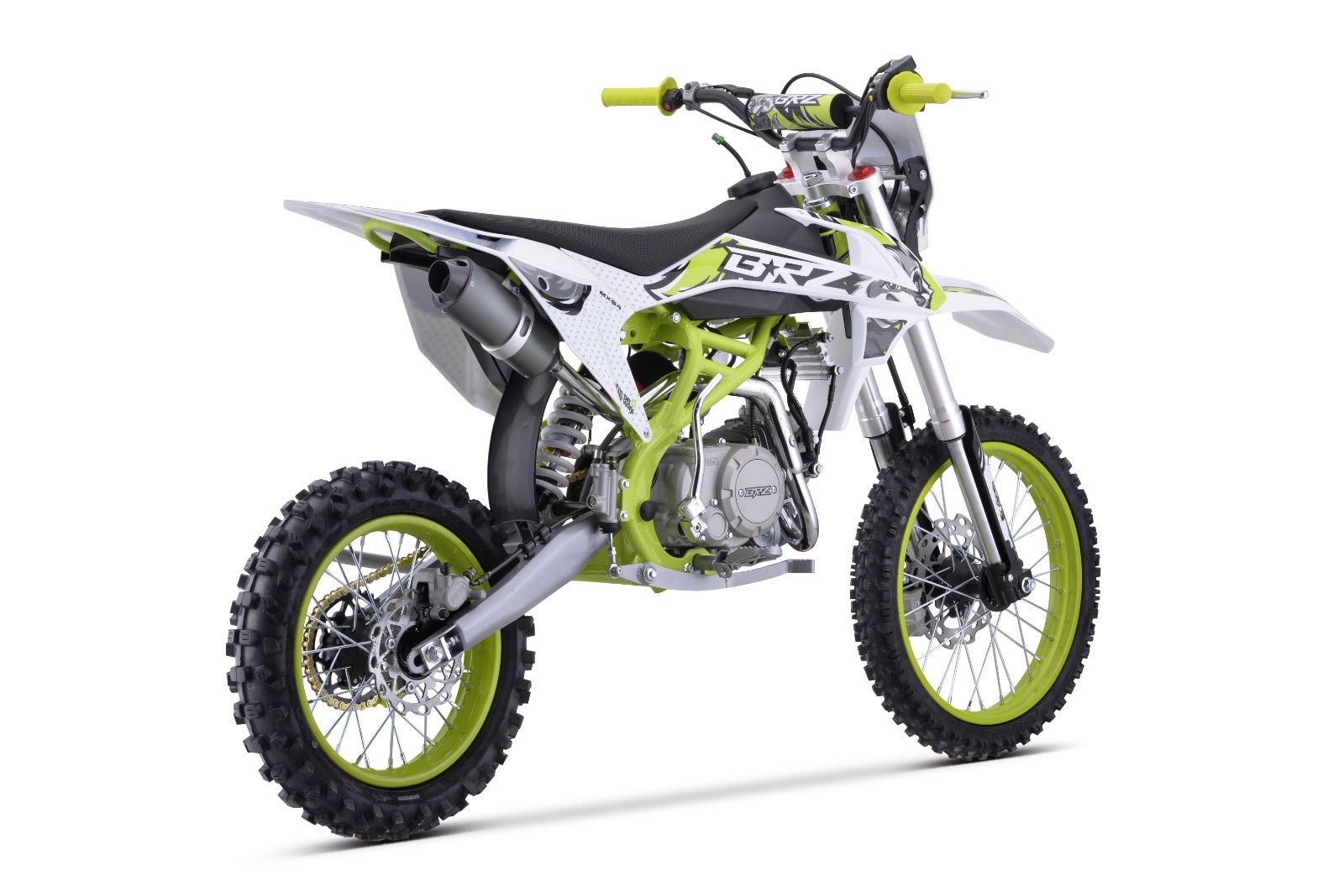 Junior/Adult BRZ Racing Pro 160cc Manual Dirt Bike 17/14" Big Wheel - Quad Warehouse
