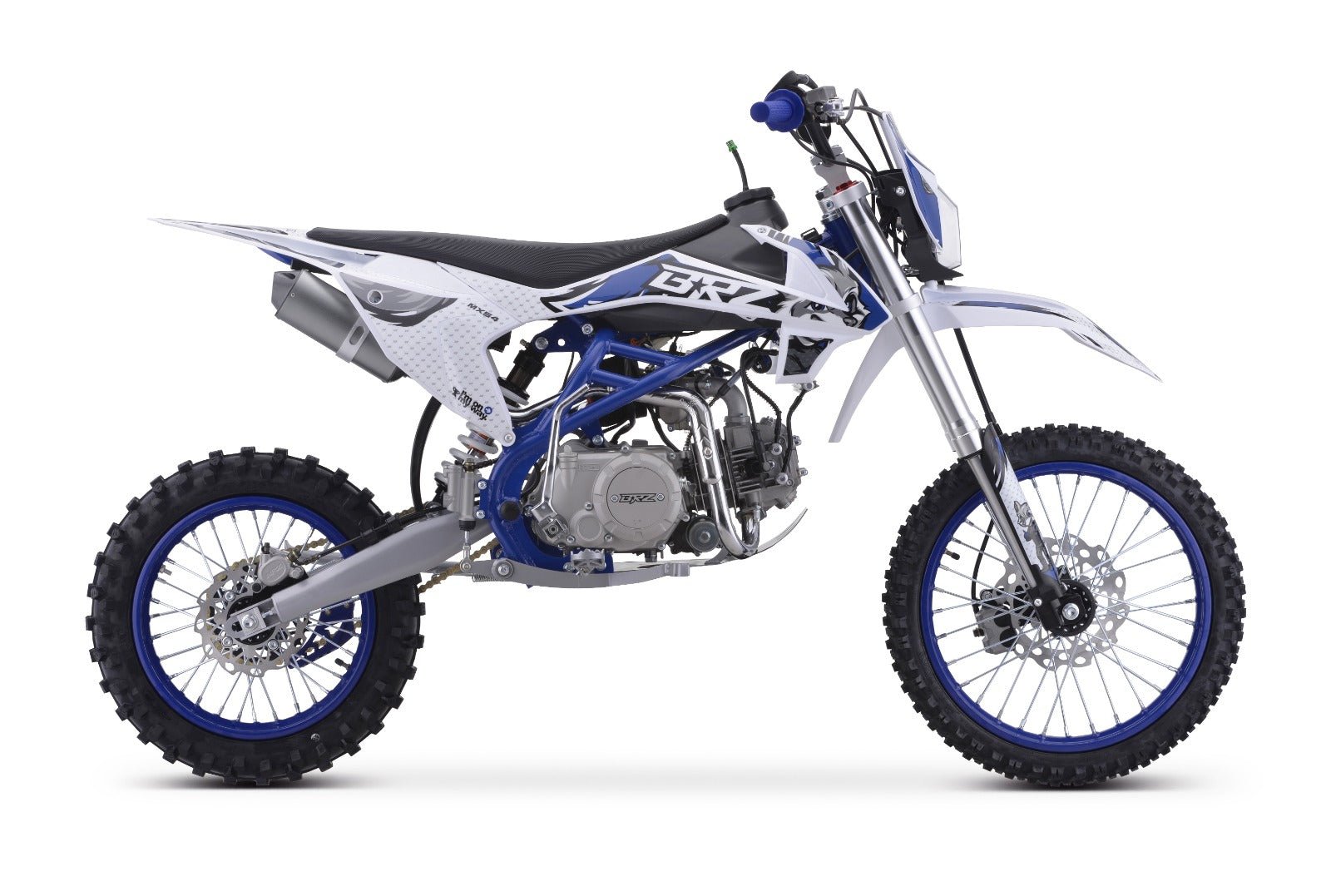 Junior/Adult BRZ Racing Pro 160cc Manual Dirt Bike 17/14" Big Wheel - Quad Warehouse