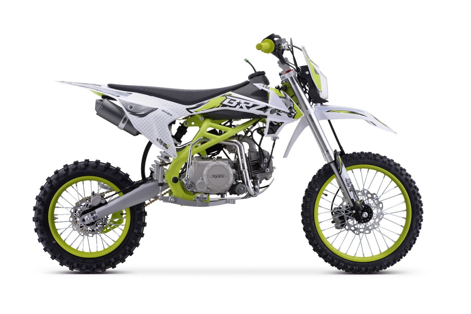 Junior/Adult BRZ Racing Pro 160cc Manual Dirt Bike 17/14" Big Wheel - Quad Warehouse