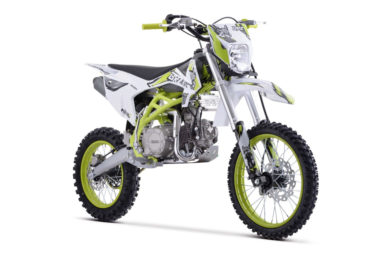 Junior/Adult BRZ Racing Pro 160cc Manual Dirt Bike 17/14" Big Wheel Thumbnail 3