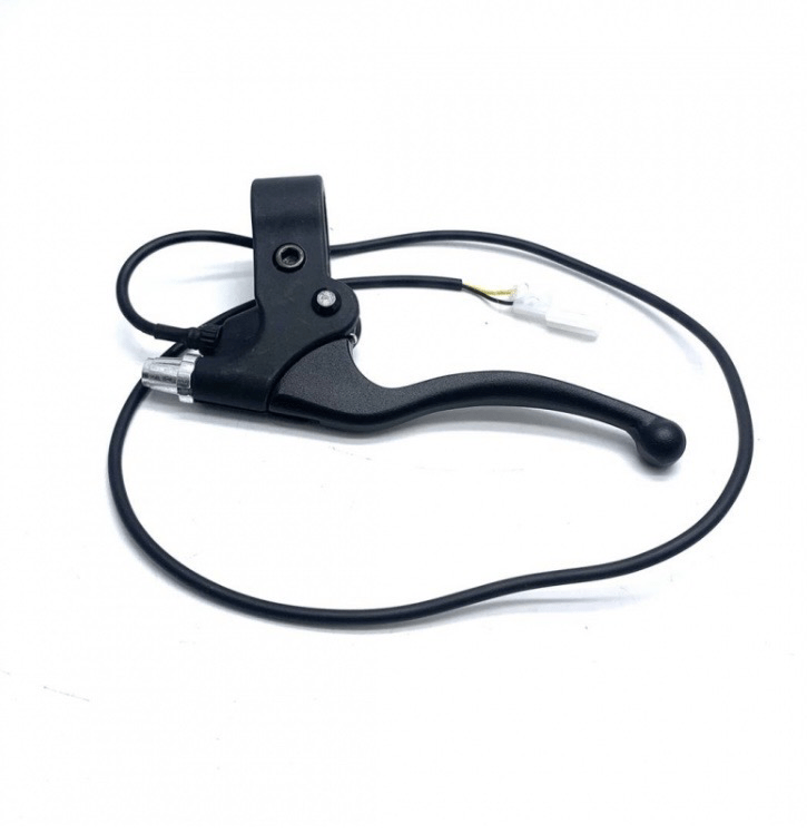 Left Brake Lever With Wiring For Electric Quad Bike - Quad Warehouse