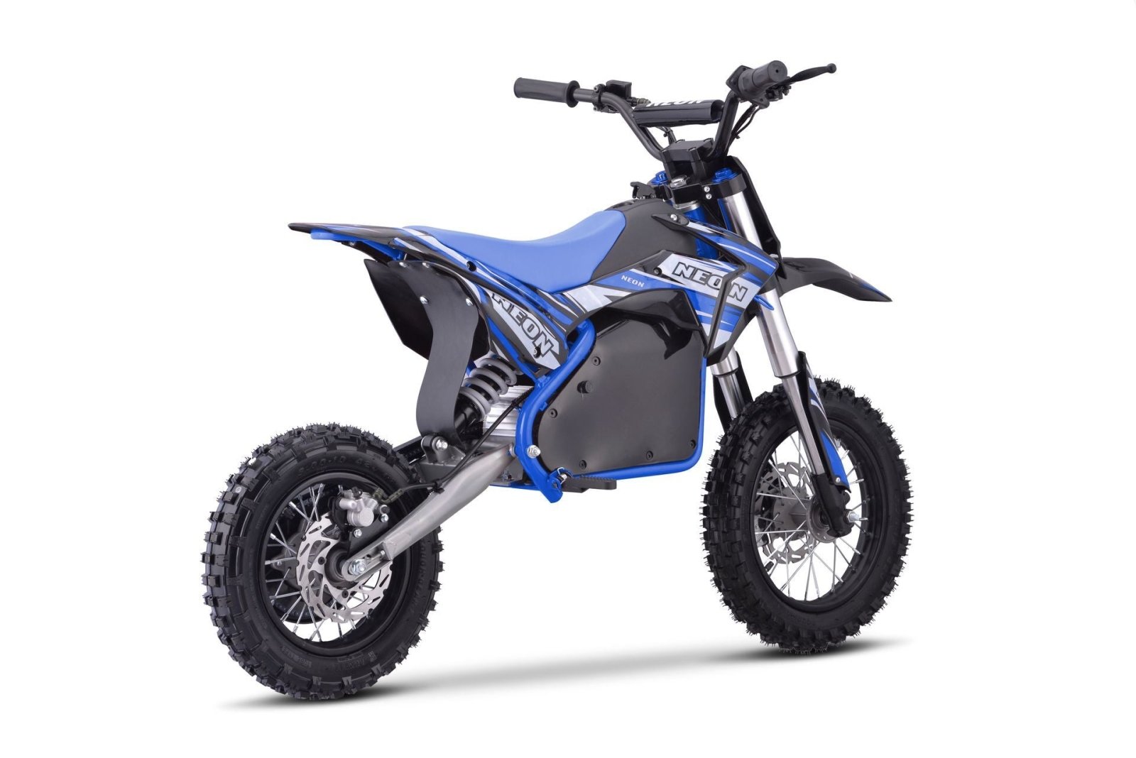 Neon SparkZ: Kids Neon 48v 1200w Electric Dirt Bike - Quad Warehouse