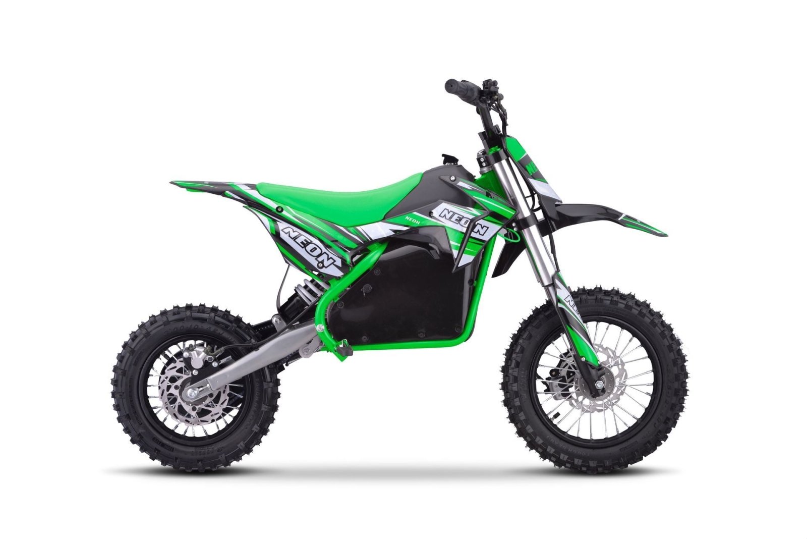 Neon SparkZ: Kids Neon 48v 1200w Electric Dirt Bike - Quad Warehouse