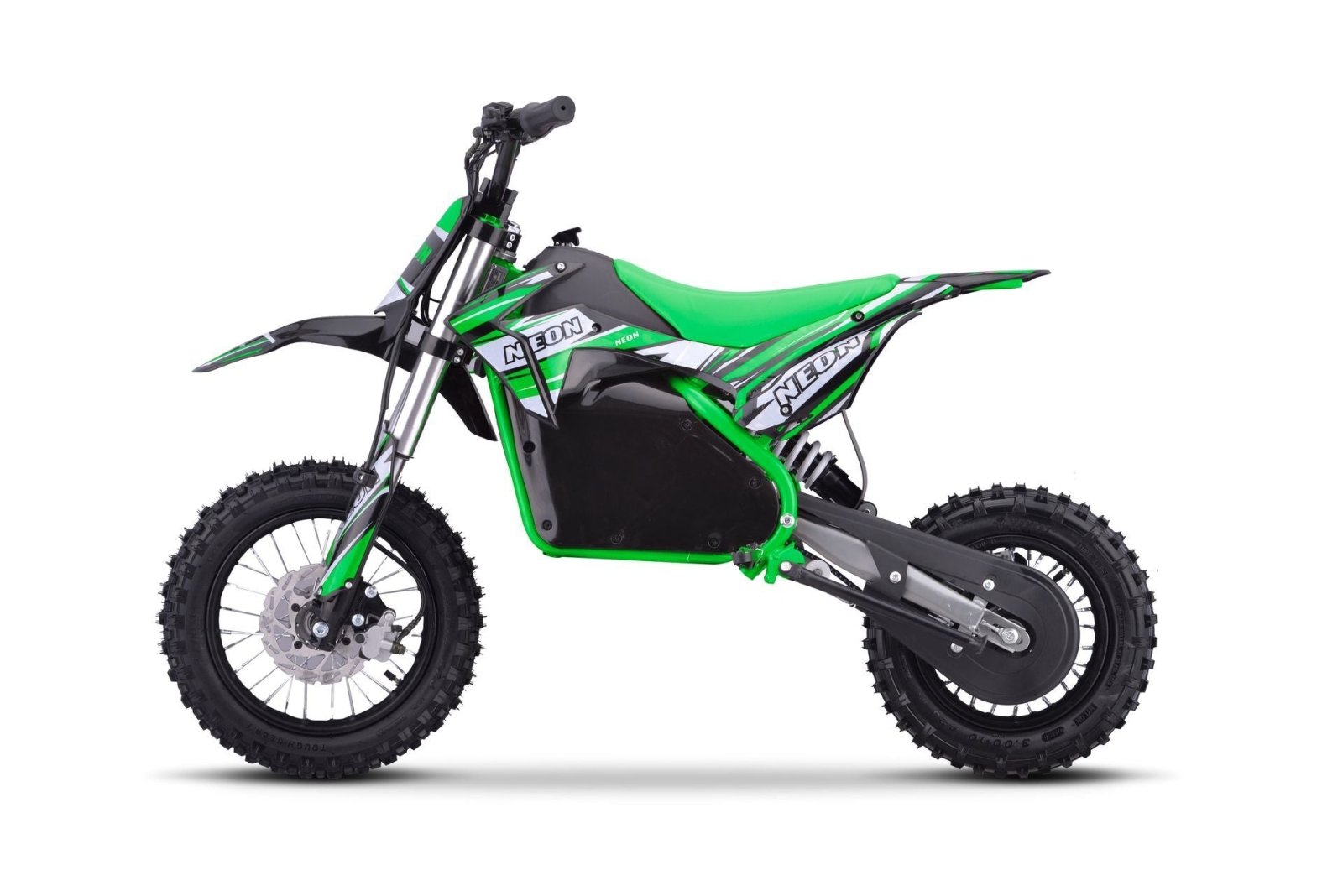 Neon SparkZ: Kids Neon 48v 1200w Electric Dirt Bike - Quad Warehouse