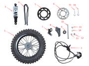 Neon Titan X 74T Rear Sprocket - Quad Warehouse