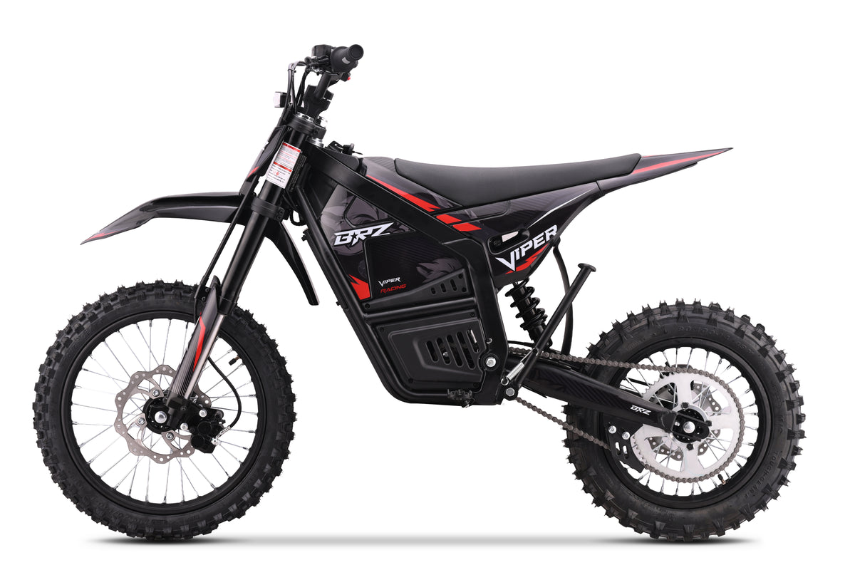 BRZ Viper 60V 4500W Electric Dirt Bike 14/12