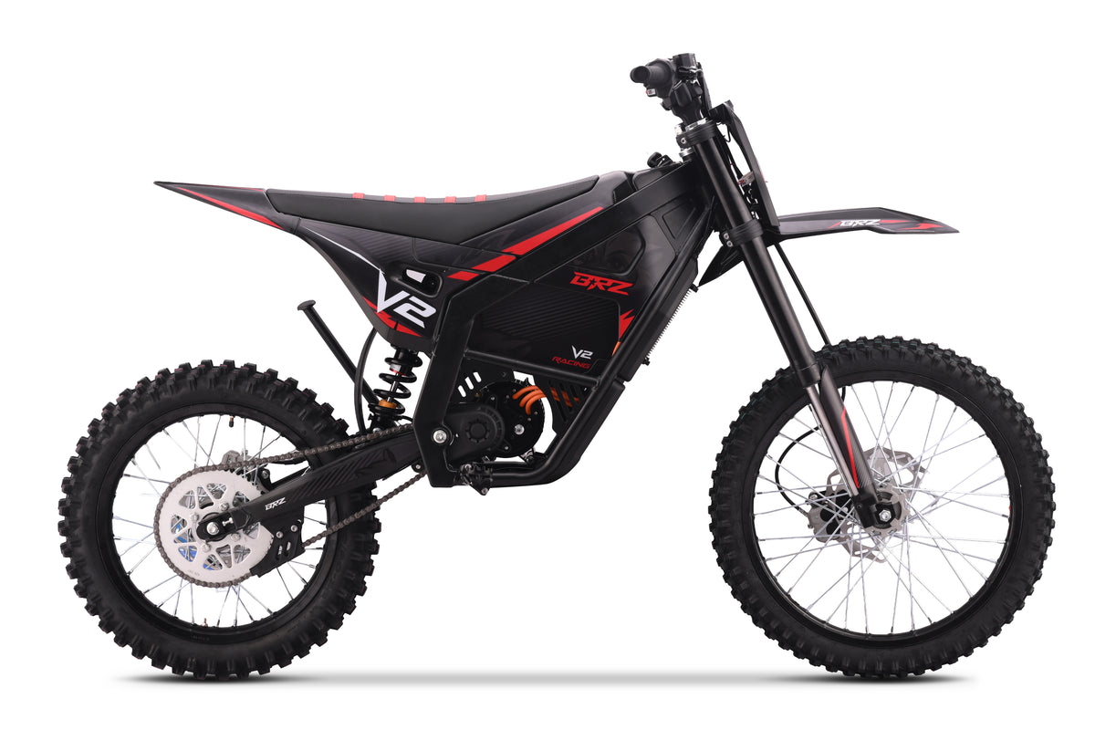 BRZ V2 Pro 72V 10kW 40Ah Off-Road Electric Dirt Bike – 19/16"